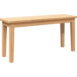 vidaXL Bank 90 cm massief hout rubber