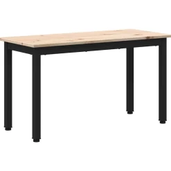 vidaXL Bank Naturel 80 x 35 x 45 cm Massief grenenhout