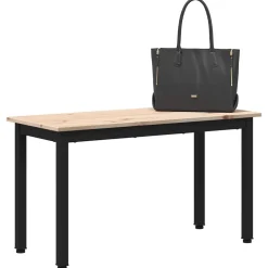 vidaXL Bank Naturel 80 x 35 x 45 cm Massief grenenhout