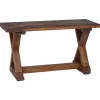 vidaXL Bank Naturel 85 x 35 x 46 cm Massief gerecycled hout