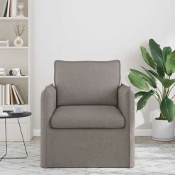 vidaXL Bank Taupe 75 x 82 x 85 cm Stof