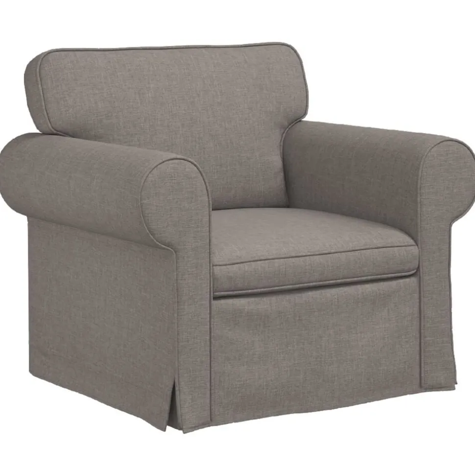 vidaXL Bank Taupe 95 x 82 x 80 cm Stof