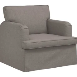 vidaXL Bank Taupe 84 x 80 x 85 cm Stof