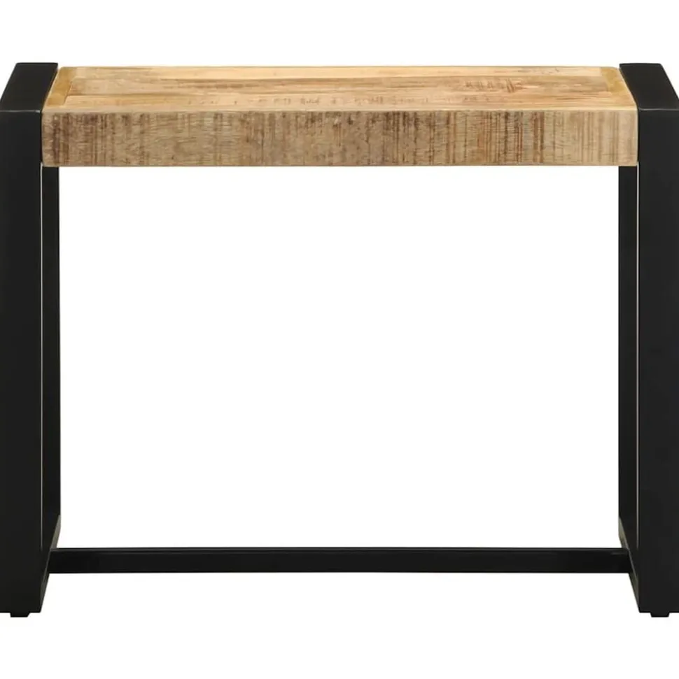 vidaXL Bank 60x35x45 cm massief ruw hout mango