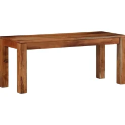 vidaXL Bankje 110 cm massief acaciahout
