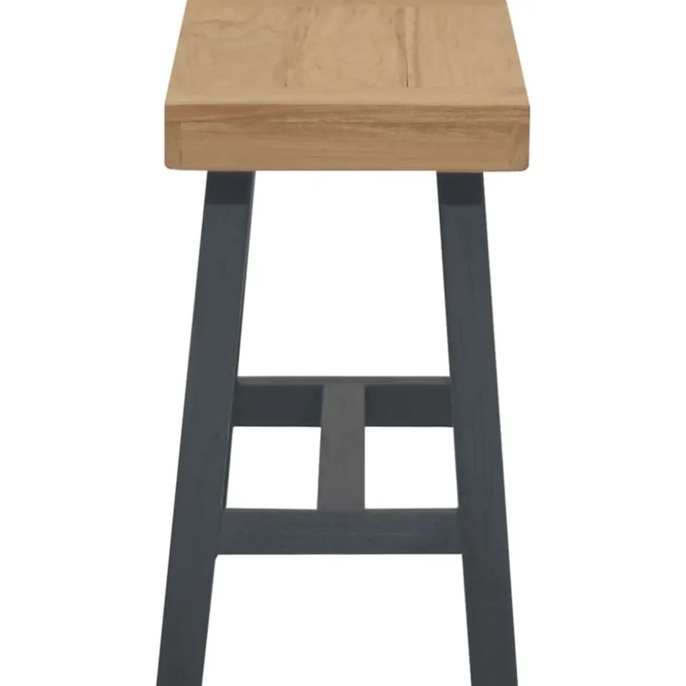 vidaXL Bankje 80 cm massief teakhout
