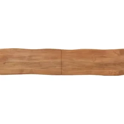 vidaXL Bankje 160 cm massief acaciahout en staal