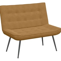 vidaXL Bankje 110x74x84 cm fluweel bruin