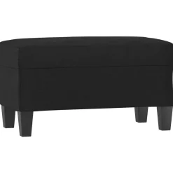 vidaXL Bankje 70x35x41 cm kunstleer zwart