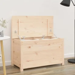 vidaXL Bankje 80x41x77 cm massief grenenhout
