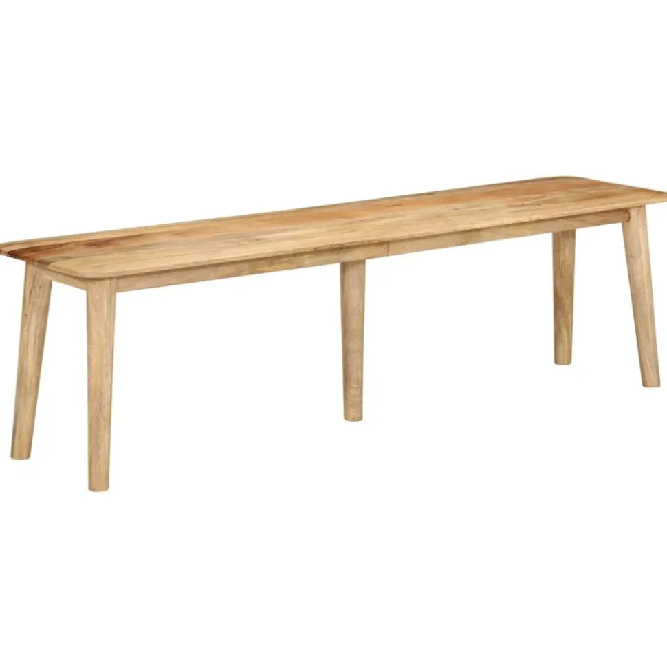 vidaXL Bankje 160x40x45 cm massief mangohout