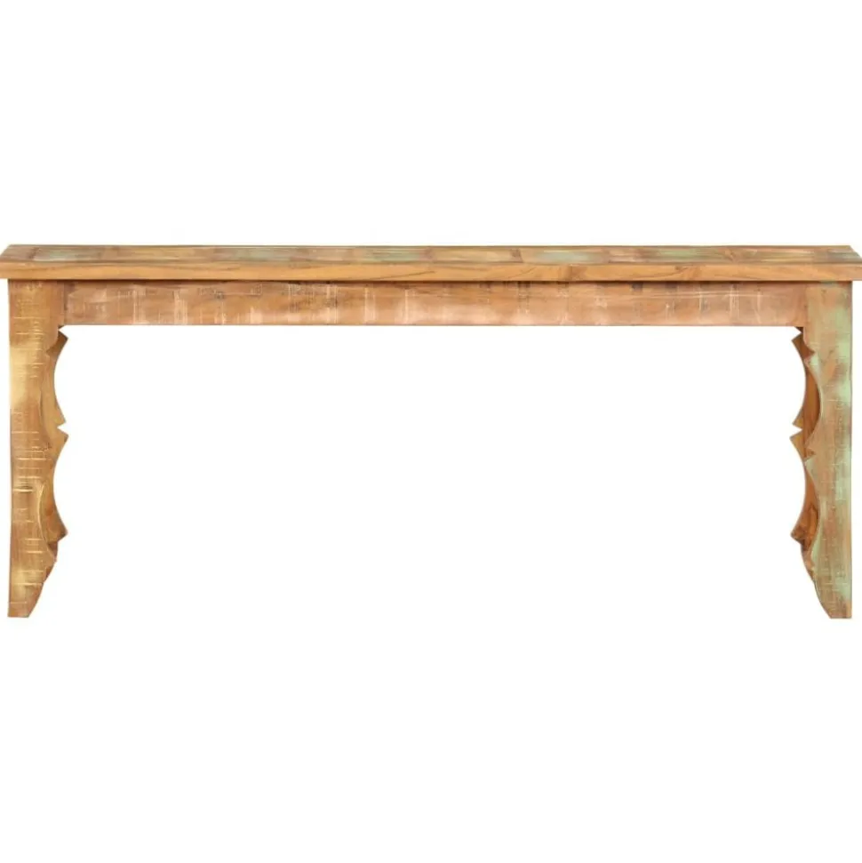 vidaXL Bankje 110x35x45 cm massief gerecycled hout