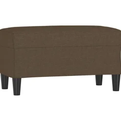 vidaXL Bankje 70x35x41 cm stof bruin