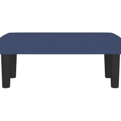vidaXL Bankje 70x30x30 cm stof blauw