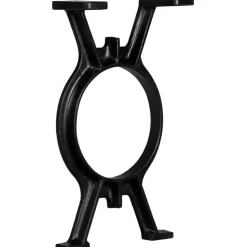 vidaXL Bankpoten 2 st O-frame gietijzer