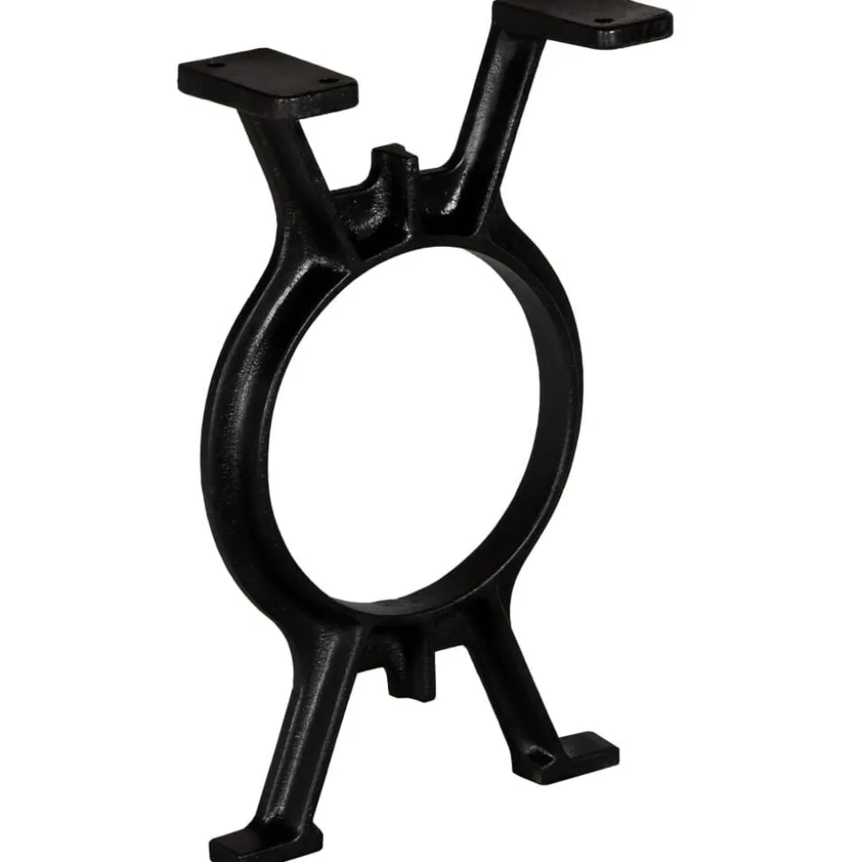vidaXL Bankpoten 2 st O-frame gietijzer
