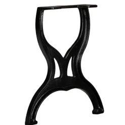 vidaXL Bankpoten 2 st X-frame gietijzer