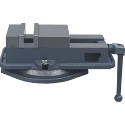 vidaXL Bankschroef draaibaar 160 mm gietijzer