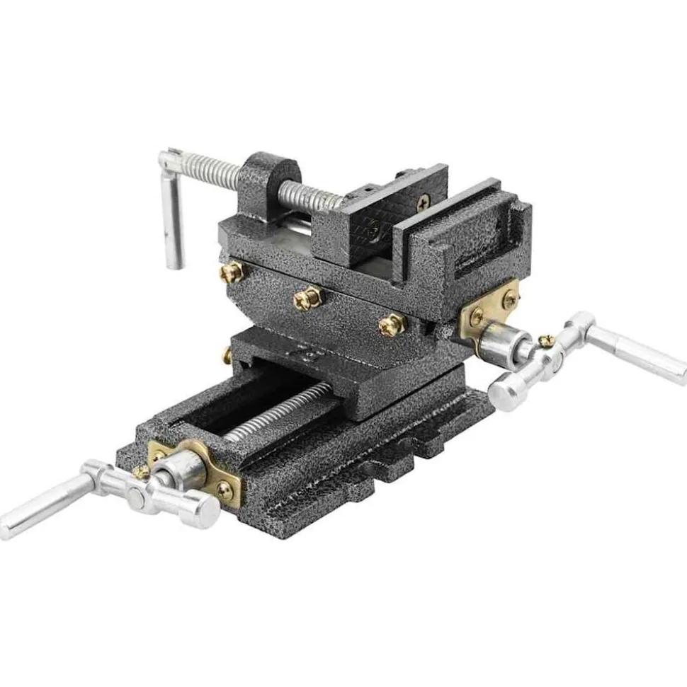 vidaXL Bankschroef handmatig 70 mm