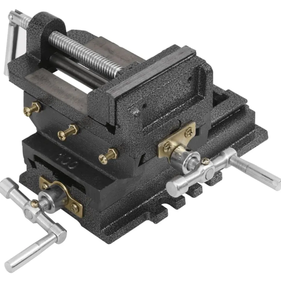 vidaXL Bankschroef handmatig 78 mm