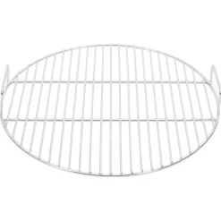 vidaXL Barbecuerooster met handgrepen rond Ø44,5 cm 304 roestvrijstaal