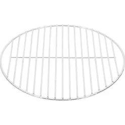 vidaXL Barbecuerooster rond Ø34,5 cm 304 roestvrij staal
