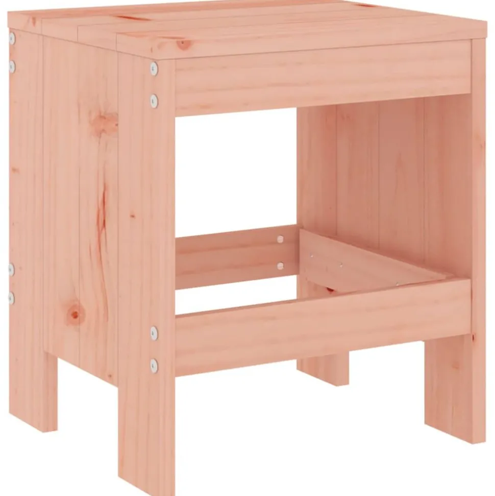 vidaXL Barkrukken 2 st 40x36x45 cm massief douglashout