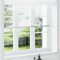 vidaXL Barrièrestang verstelbaar 710-1200 mm