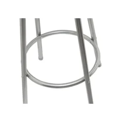 vidaXL Barstoelen 2 st kunstleer zwart