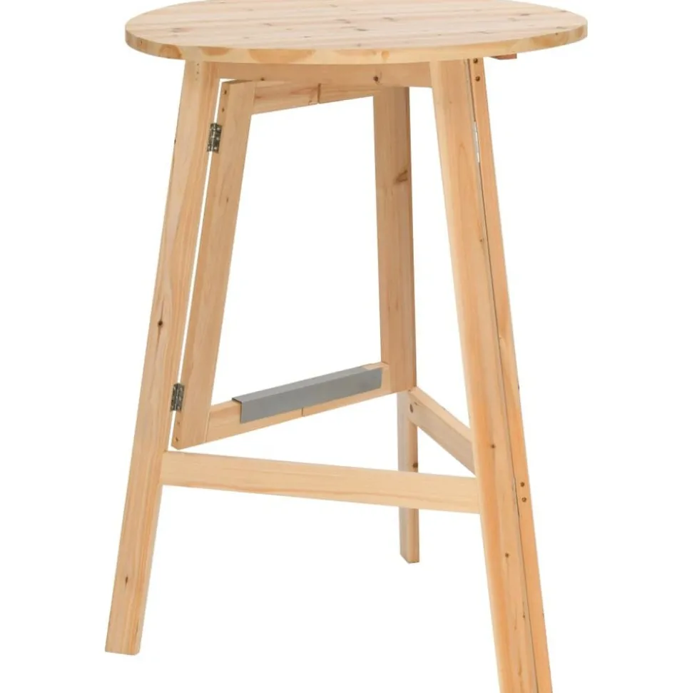 vidaXL Bartafel inklapbaar 78 cm vurenhout
