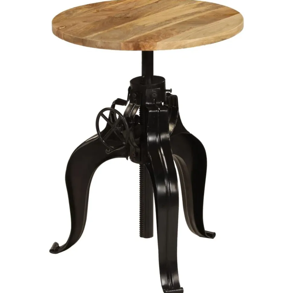 vidaXL Bartafel 60x(76-110) cm massief mangohout