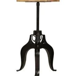 vidaXL Bartafel 60x(76-110) cm massief mangohout