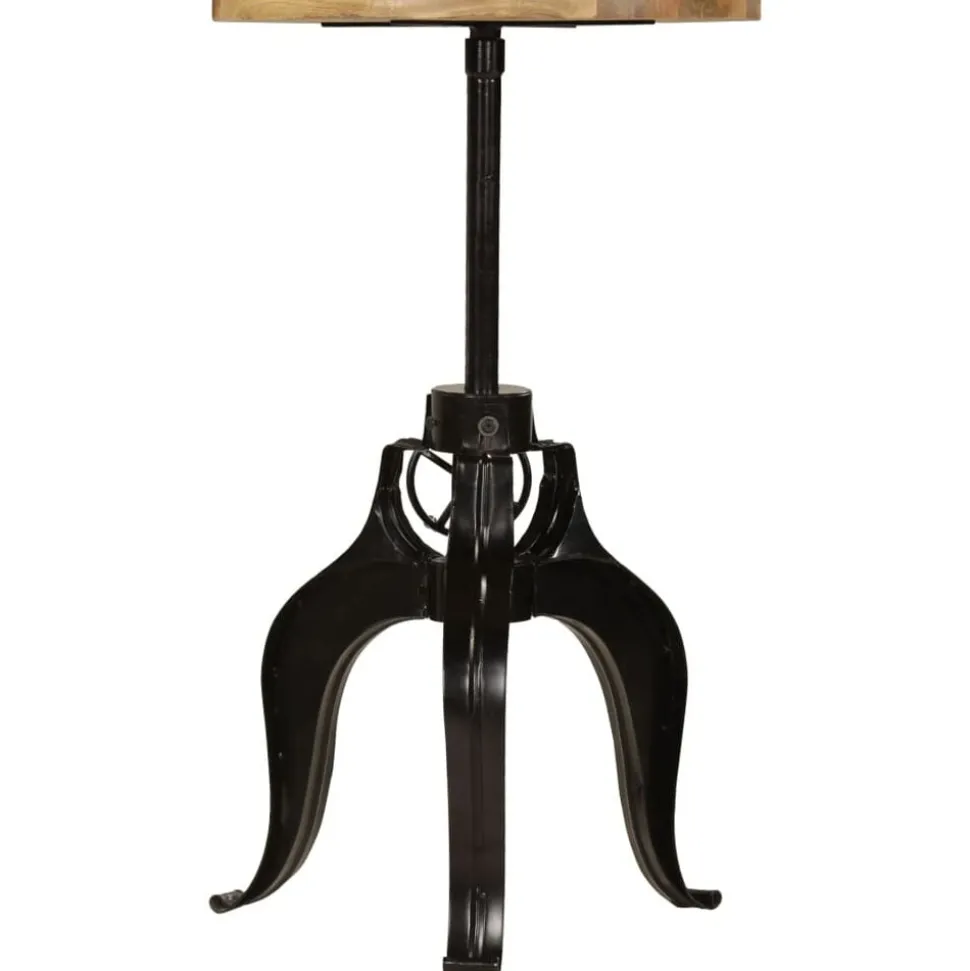 vidaXL Bartafel 60x(76-110) cm massief mangohout