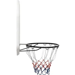 vidaXL Basketbalbord 109x71x3 cm polyetheen wit