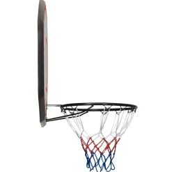 vidaXL Basketbalbord 109x71x3 cm polyetheen zwart
