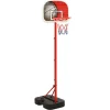 vidaXL Basketbalset draagbaar verstelbaar 138,5-166 cm