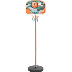 vidaXL Basketbalset draagbaar verstelbaar 133-160 cm