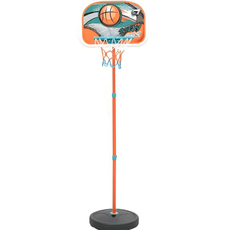 vidaXL Basketbalset draagbaar verstelbaar 133-160 cm