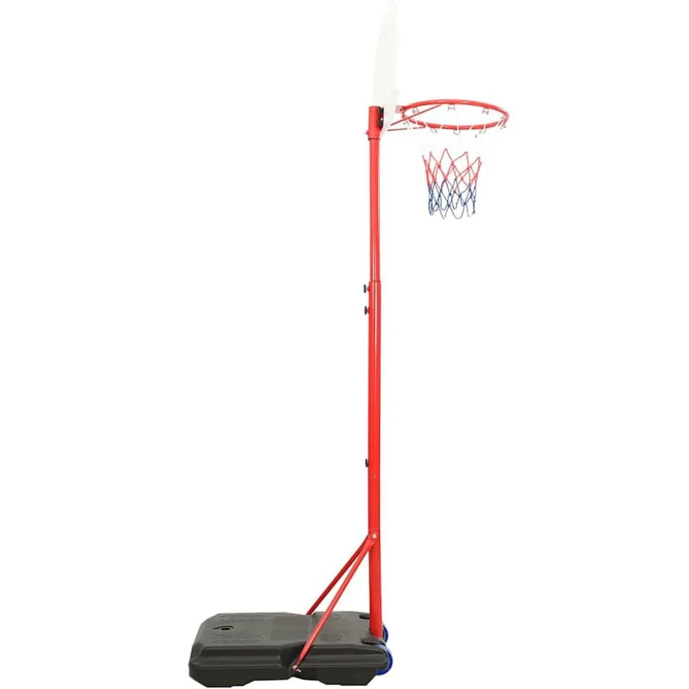 vidaXL Basketbalset draagbaar verstelbaar 200-236 cm