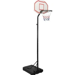 vidaXL Basketbalstandaard 282-352 cm polyethyleen wit