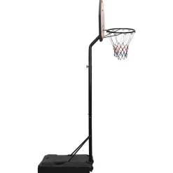 vidaXL Basketbalstandaard 237-307 cm polyetheen
