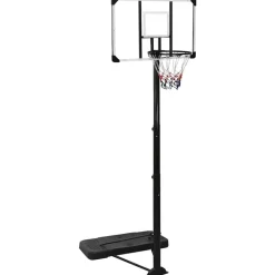 vidaXL Basketbalstandaard 256-361 cm polycarbonaat transparant