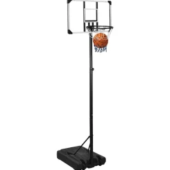 vidaXL Basketbalstandaard 235-305 cm polycarbonaat transparant