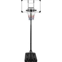 vidaXL Basketbalstandaard 235-305 cm polycarbonaat transparant