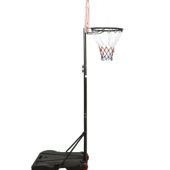 vidaXL Basketbalstandaard 216-250 cm polyetheen wit