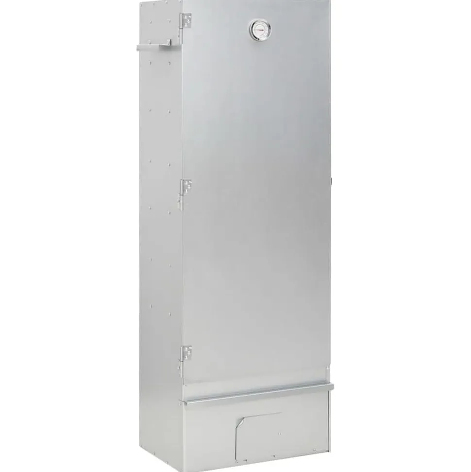 vidaXL BBQ-rookoven met koude rookgenerator gegalvaniseerd staal