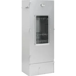 vidaXL BBQ-rookoven met koude rookgenerator gegalvaniseerd staal