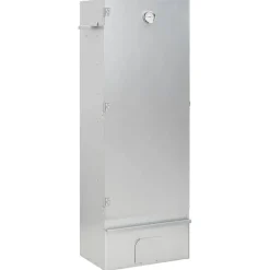 vidaXL BBQ-rookoven met koude rookgenerator gegalvaniseerd staal