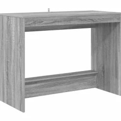 vidaXL Bed Bureau Grijs Sonoma 100 x 45 x 75 cm Bewerkt hout