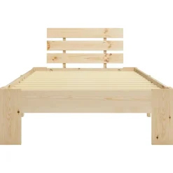 vidaXL Bedframe massief grenenhout 90x200 cm